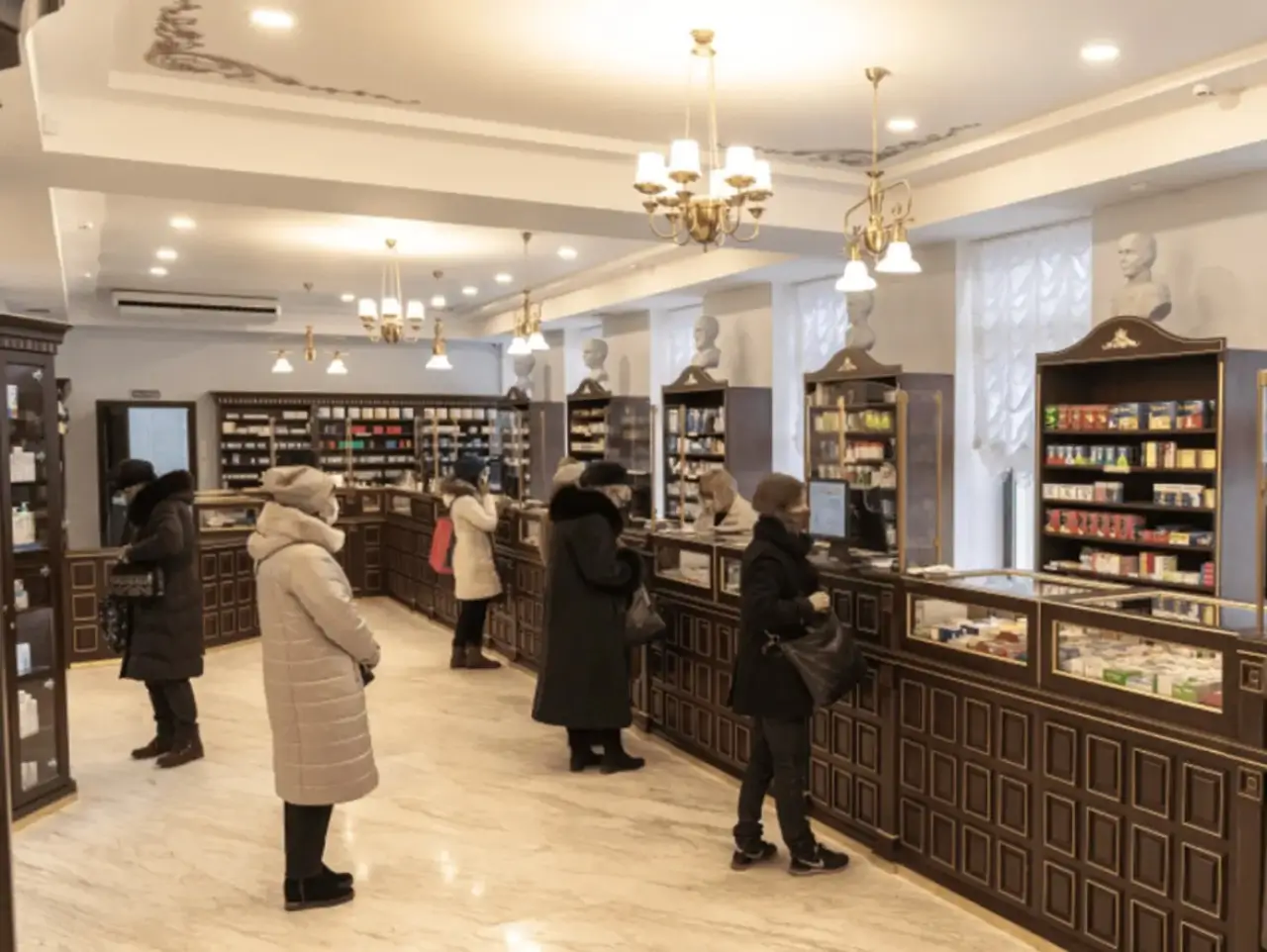 Мебель для аптек, общий вид