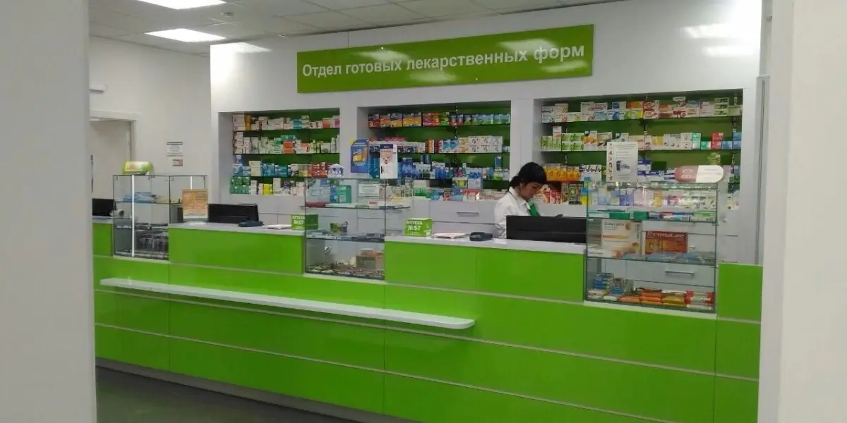 Мебель для аптек, рабочая зона